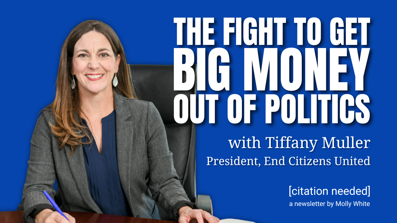 End Citizens United’s Tiffany Muller on fighting big money in politics